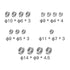 Ball Bearing Set Spare Part for RC Car ROG14 and X12S