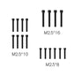 Set Screw M2.5*6 M2.5*10 M2.5*8 Spare Part for RC Car ROG14 and X12S