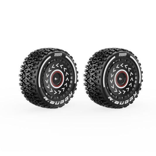 Blue Tire Assembly For X12S Buggy