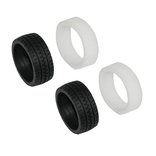 Tyre & Foam Set For XTS-P12 RC Rally Car