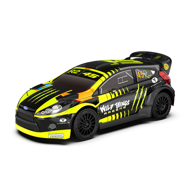 Rlaarlo 1/10 Scale RTR 4WD Carbon Fiber Brushless RC Rally Car | XTS-F10