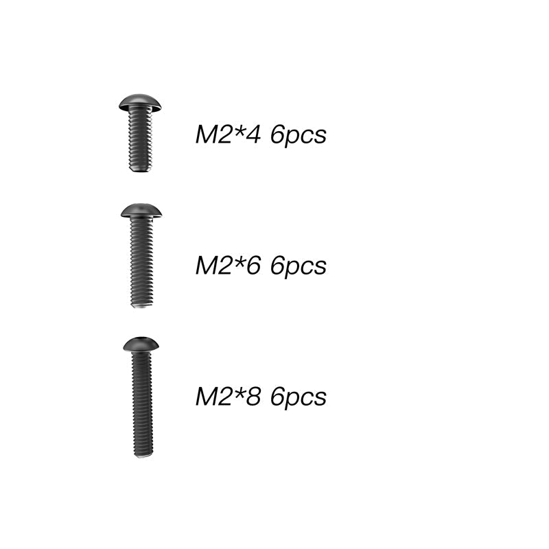 Rlaarlo RC Car Button Head Screw Set For XTS RC Rally Car