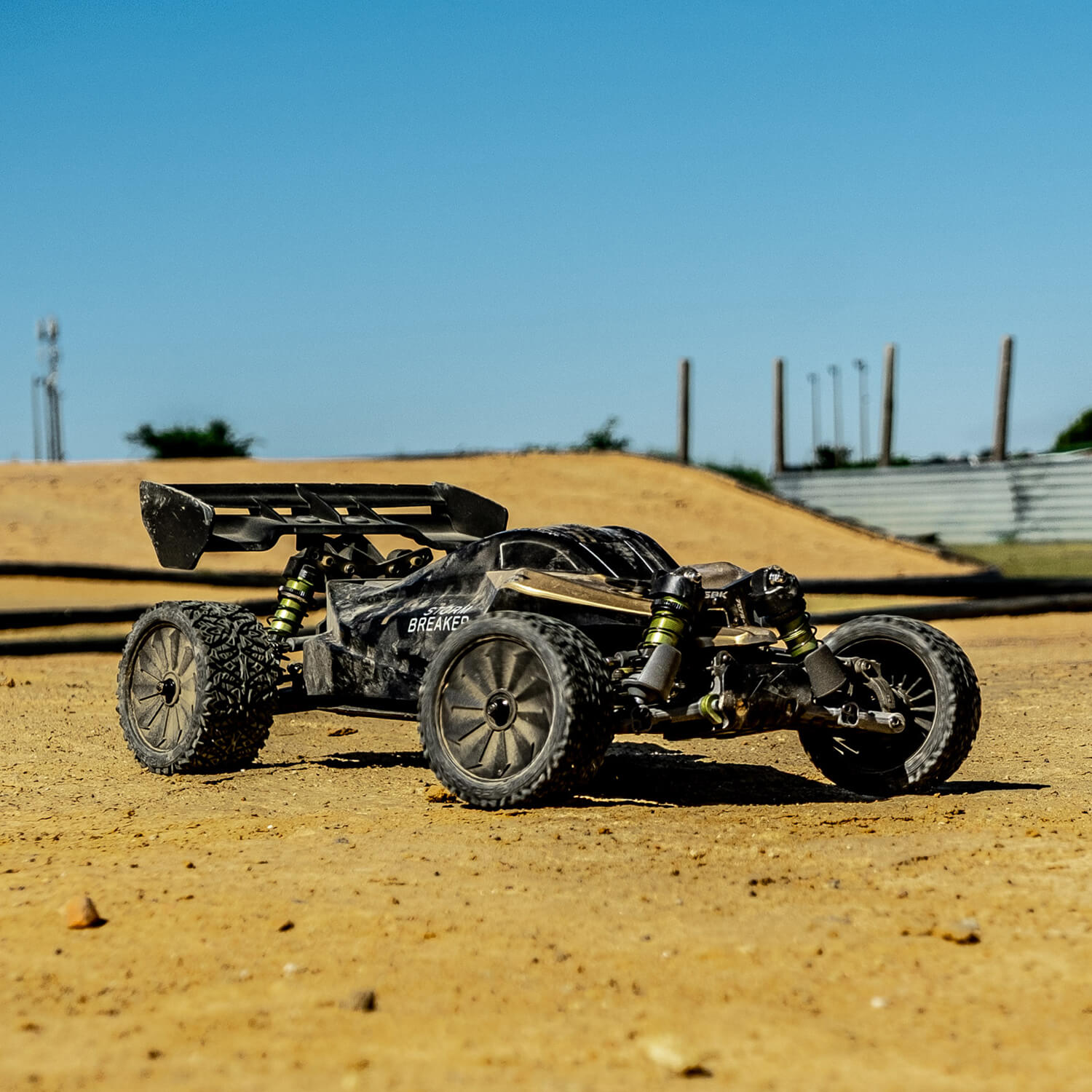 Rlaarlo RC Car Rlaarlo Storm Breaker 1/10 Carbon Fiber Brushless RTR 4WD Buggy | SBK10