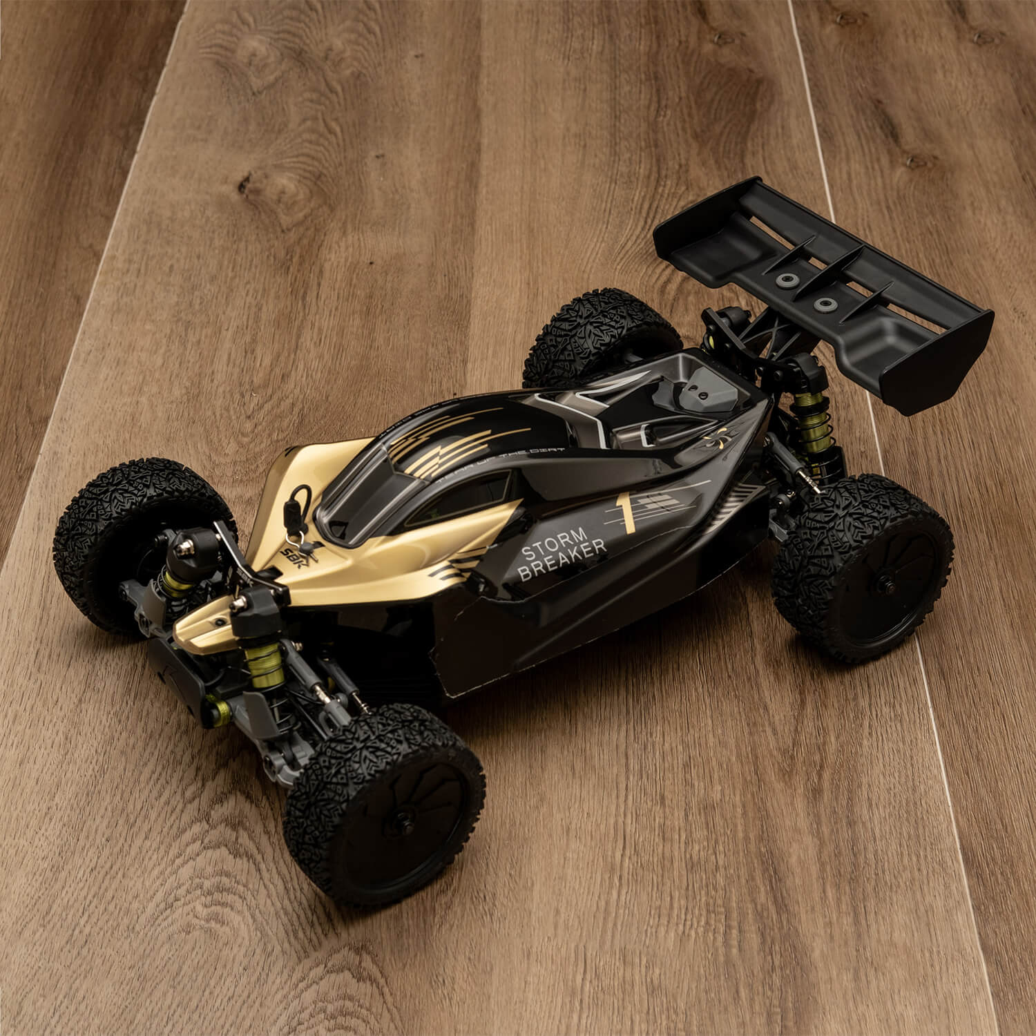 Rlaarlo RC Car Rlaarlo Storm Breaker 1/10 Carbon Fiber Brushless RTR 4WD Buggy | SBK10