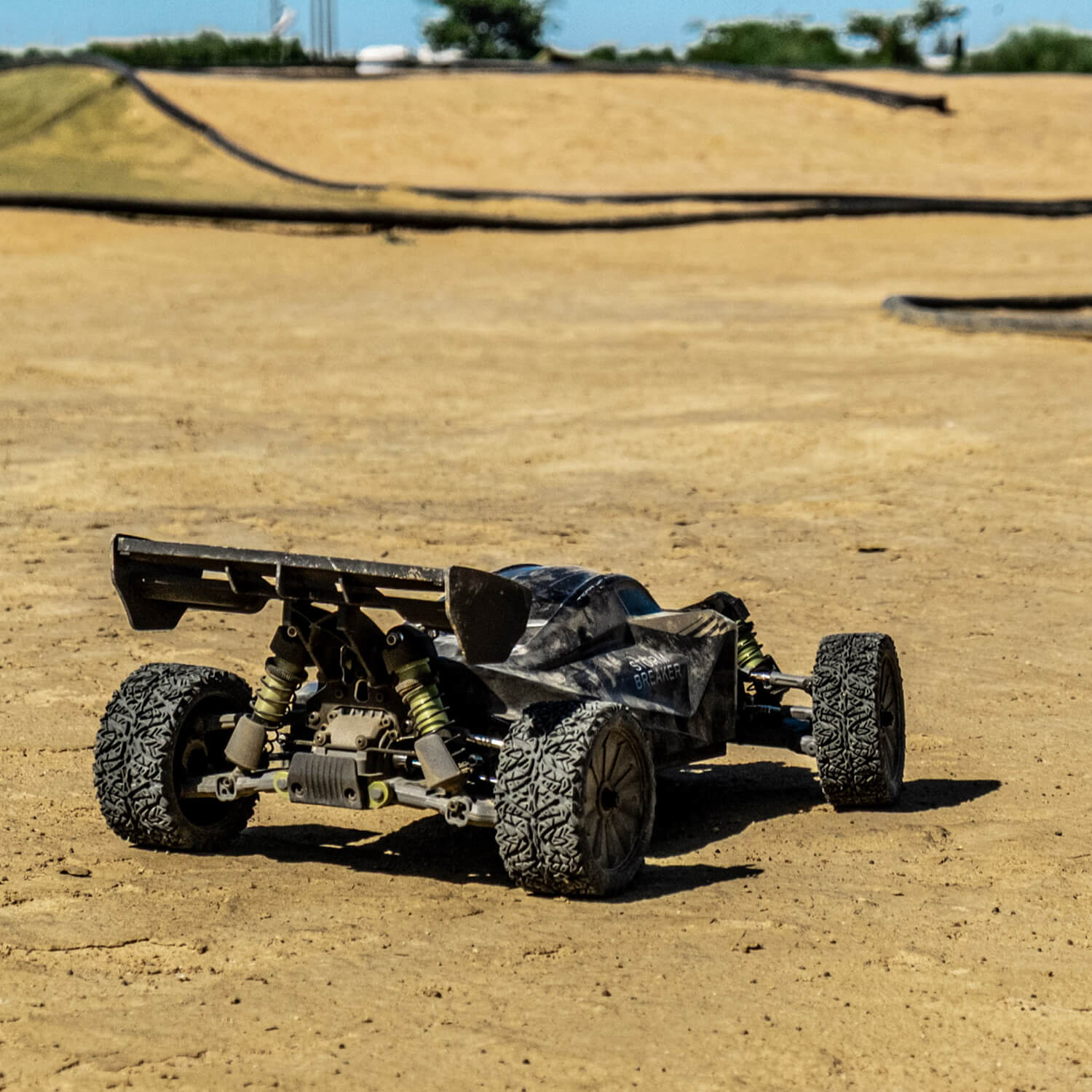 Rlaarlo RC Car Rlaarlo Storm Breaker 1/10 Carbon Fiber Brushless RTR 4WD Buggy | SBK10