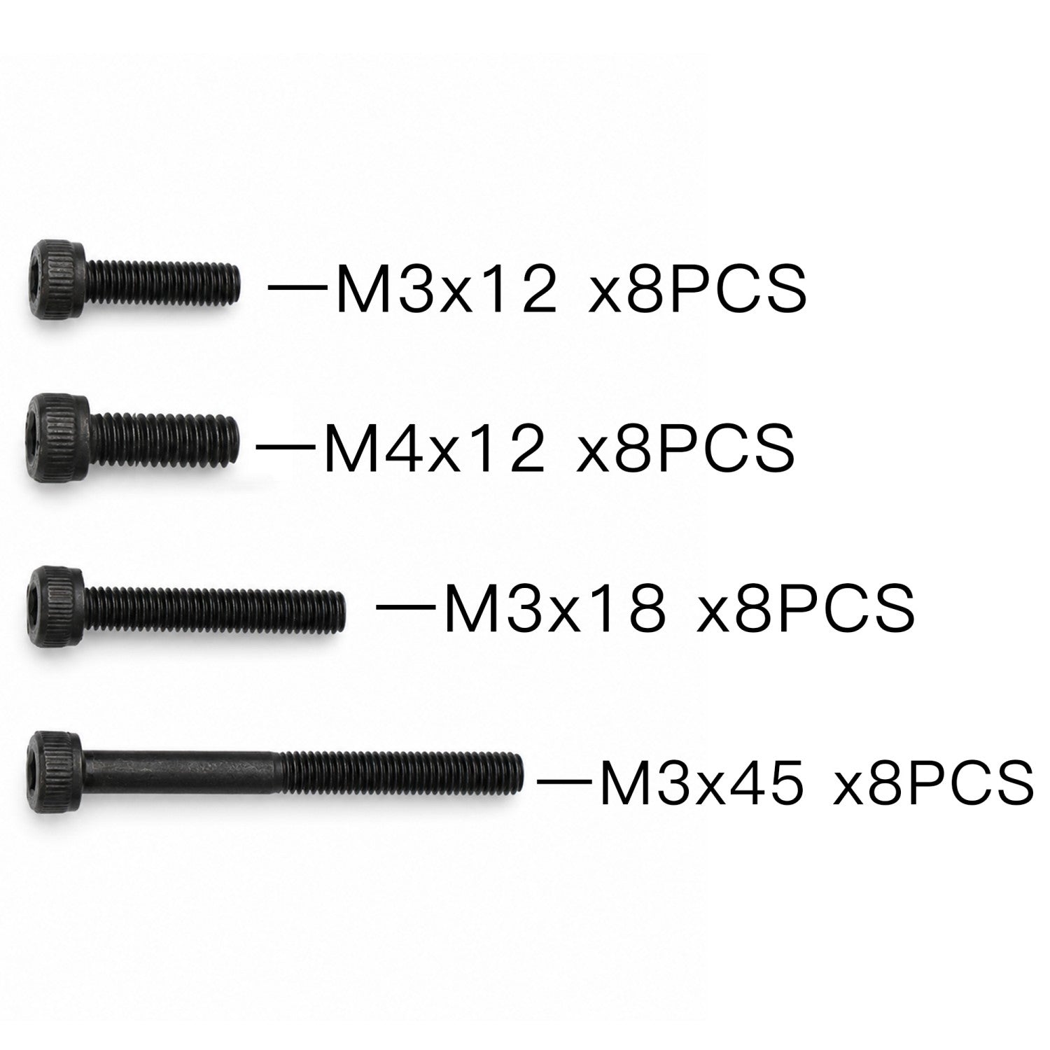 Cap Head Hex Screw Set for DSK Buggy