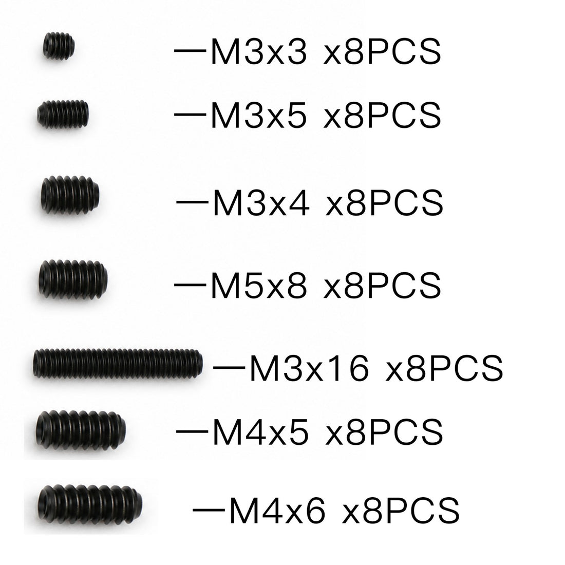 Set Screws Set for DSK Buggy