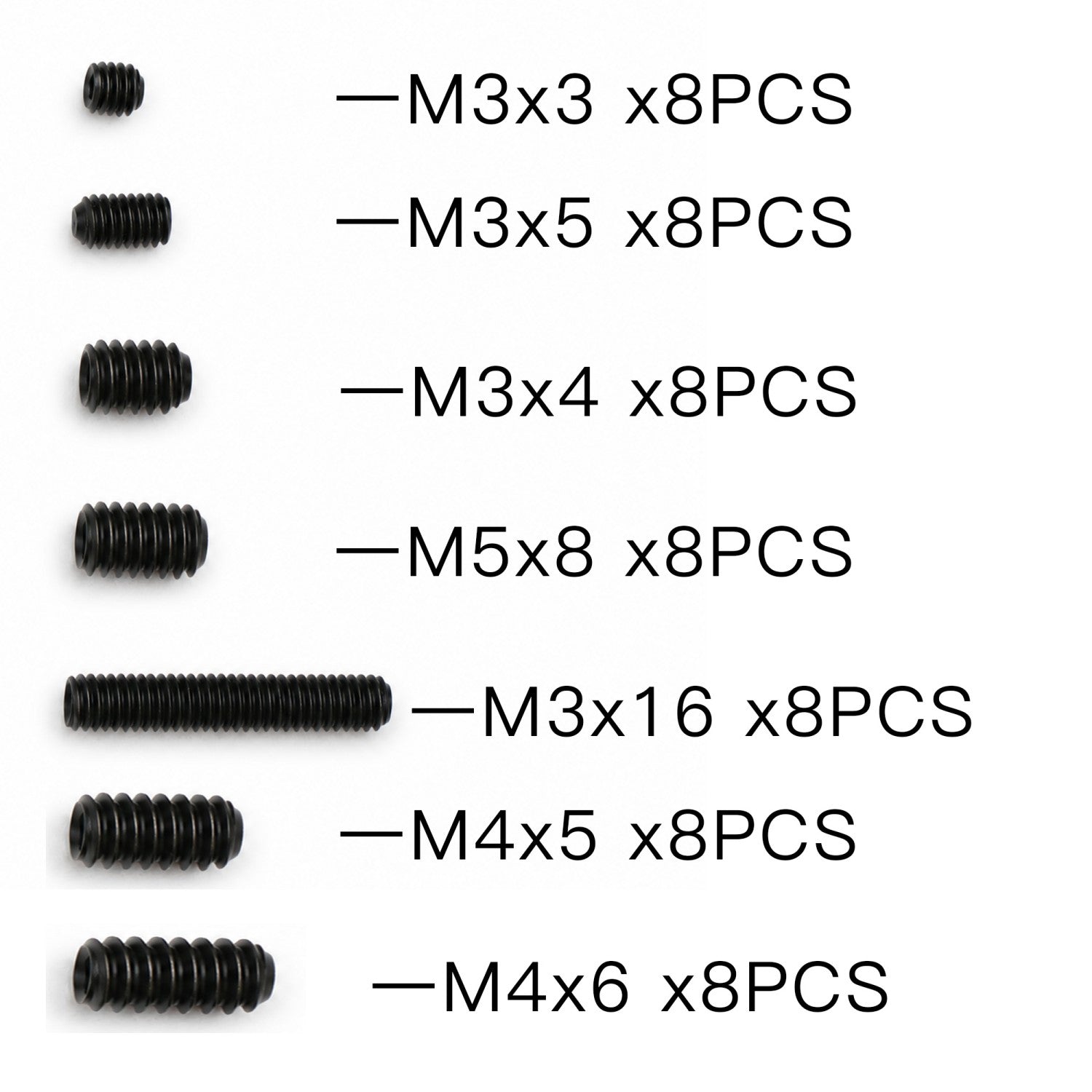 Set Screws Set for DSK Buggy