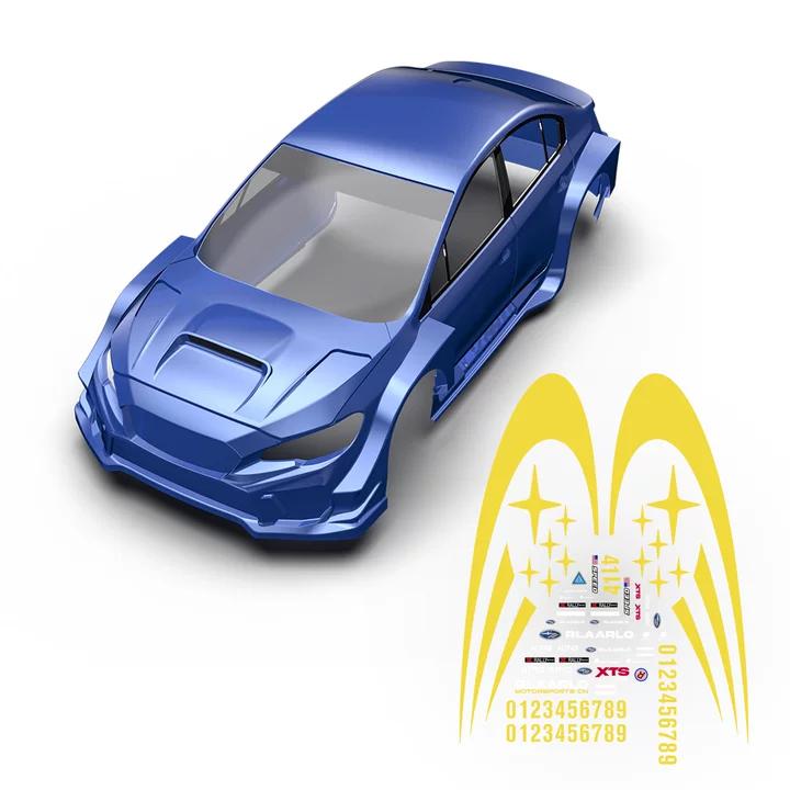 XTS-S10 Rally 1.2mm PC Car Body For XTS-S10 RC Rally Car