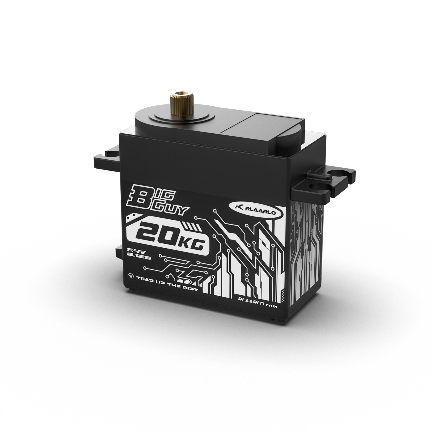 20KG Brushed Steering Servo Metal Gears For RC Cars