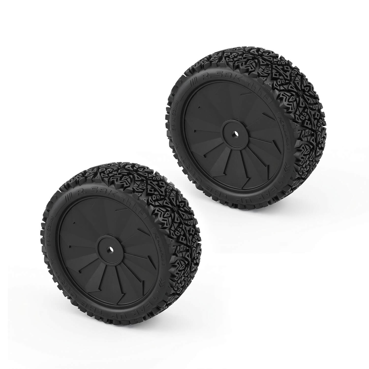 Rlaarlo RC Car Assembled Wheel Set For SBK10 RC Buggy Front