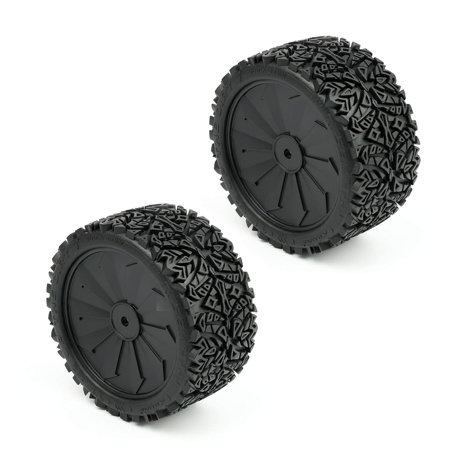 Assembled Wheel Set For SBK10 RC Buggy