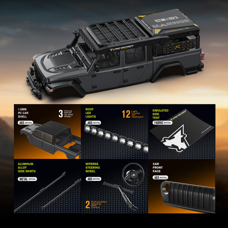 STUNNING SCALE DETAIL JK07PRO