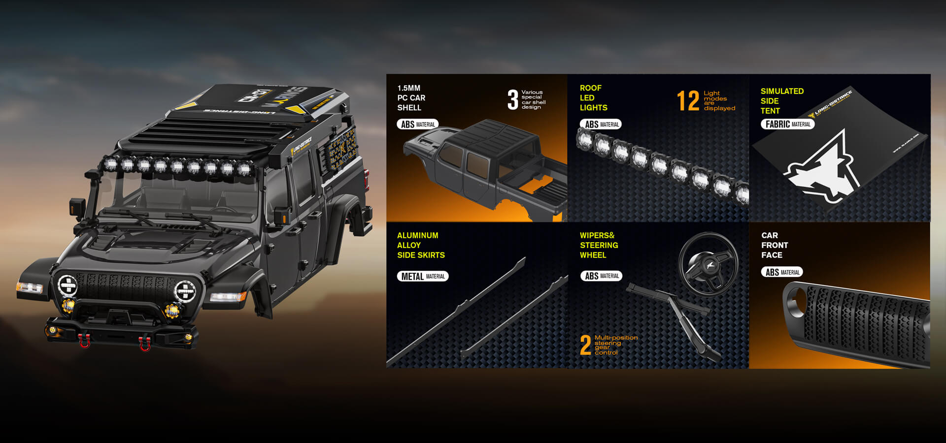 STUNNING SCALE DETAIL JK07PRO