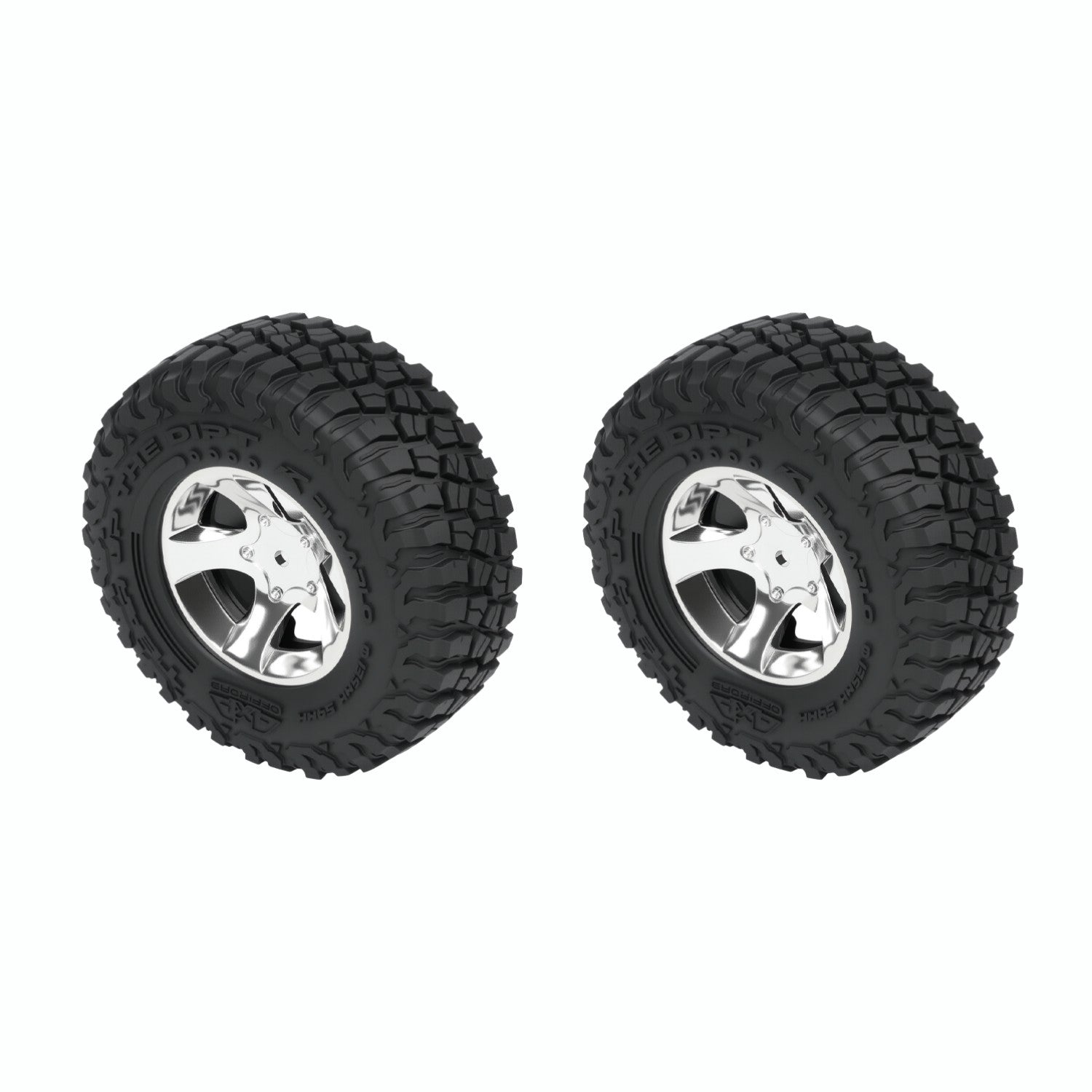 Assembled Wheels For TK07 Crawler