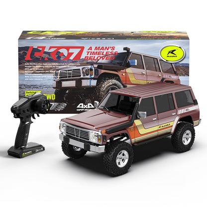 1/7 Scale 4WD Brushless RC Crawler TK07
