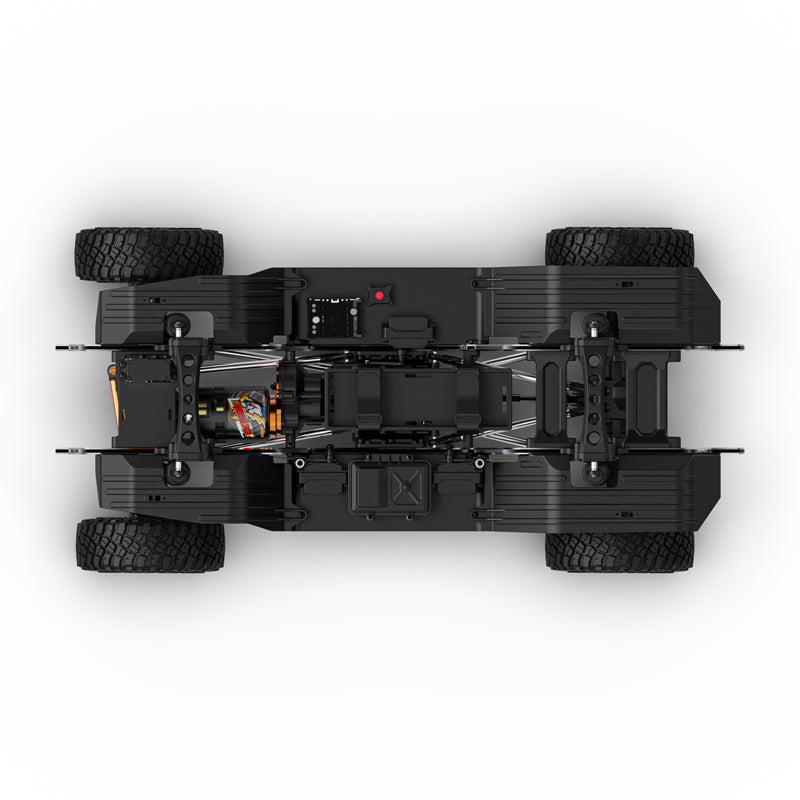 Rlaarlo RC Car 1/7 Scale 4WD Brushed RTR RC Crawler TK07