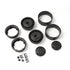 Wheel Rims (Pair) for Mercedes-Benz Unimog U4000 RC Crawler UM07