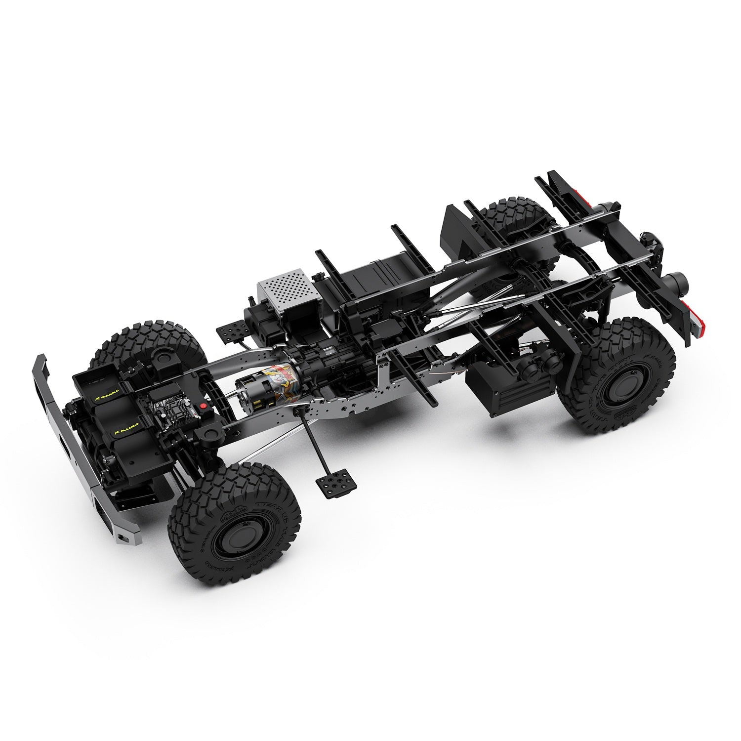 Rlaarlo RC Car Rlaarlo 1/7 Brushed RC Crawler Mercedes-Benz Unimog U4000 | UM07