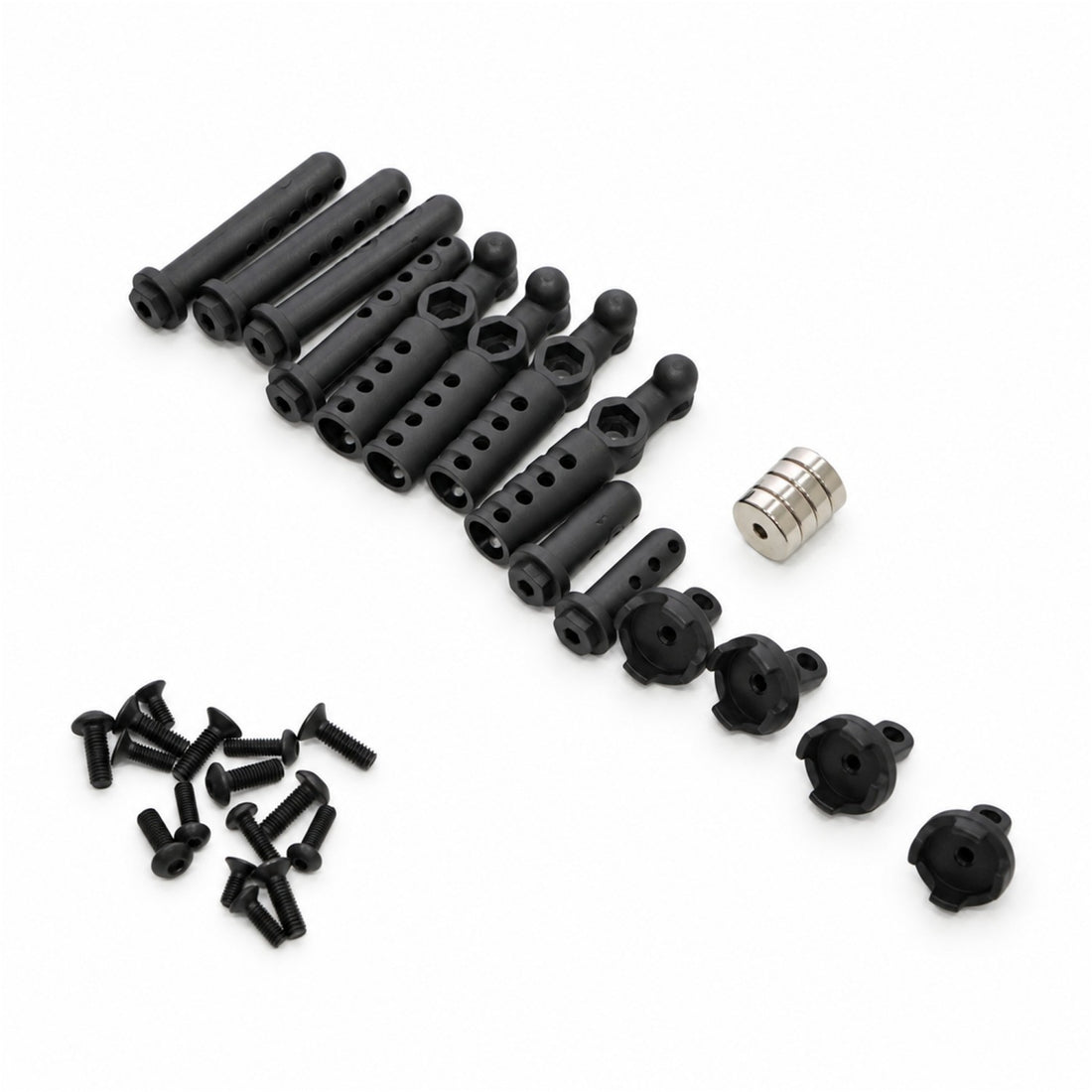 Front and Rear Body Post Set For 1/10 XDX RC Drift Car