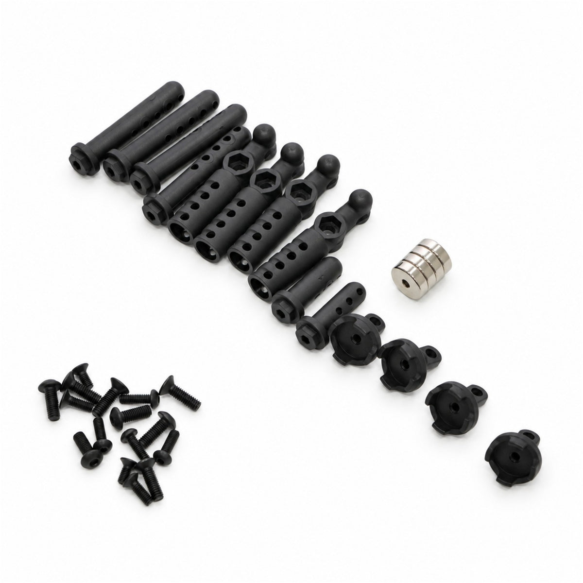 Front and Rear Body Post Set For 1/10 XDX RC Drift Car