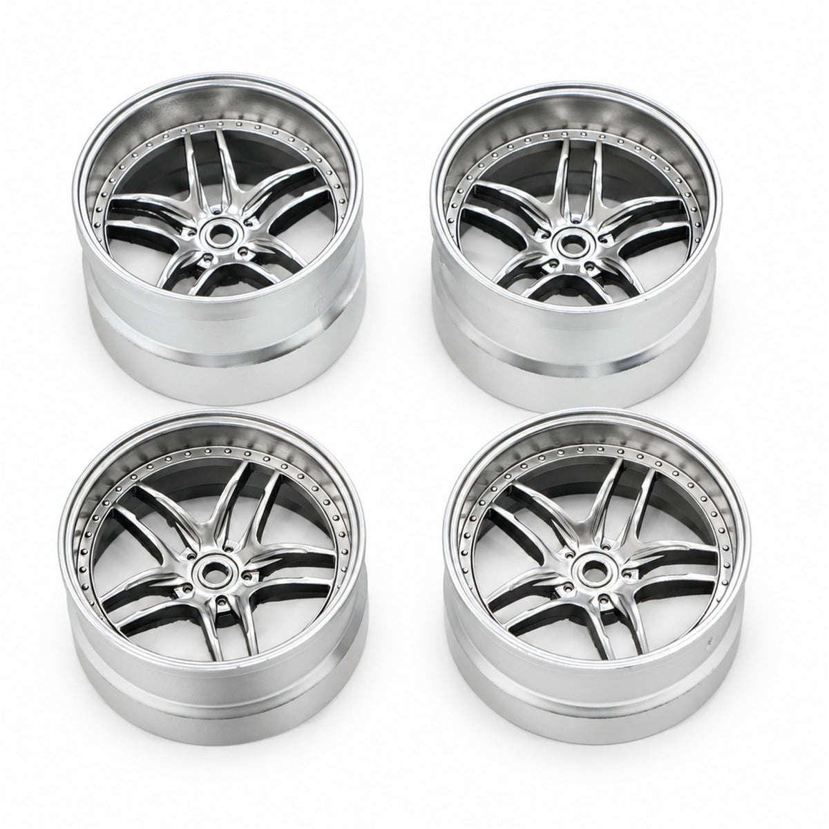 Electroplated Wheels For 1/10 XDX RC Drift Car