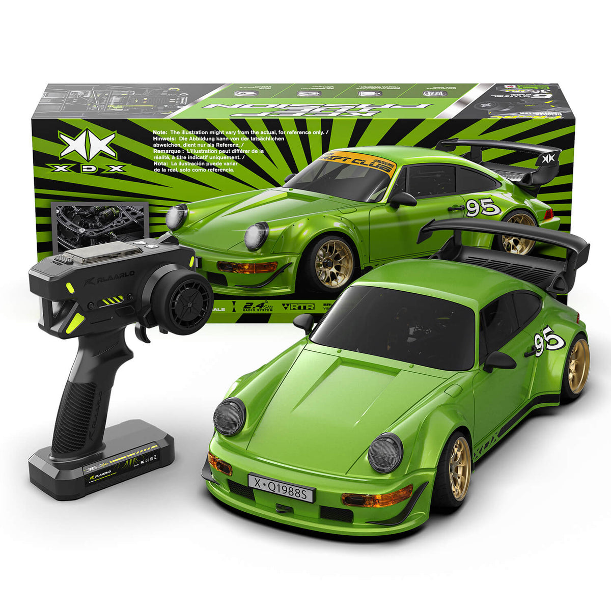 1/10 RWD RTR Brushless RC Drift Car | XDX-964