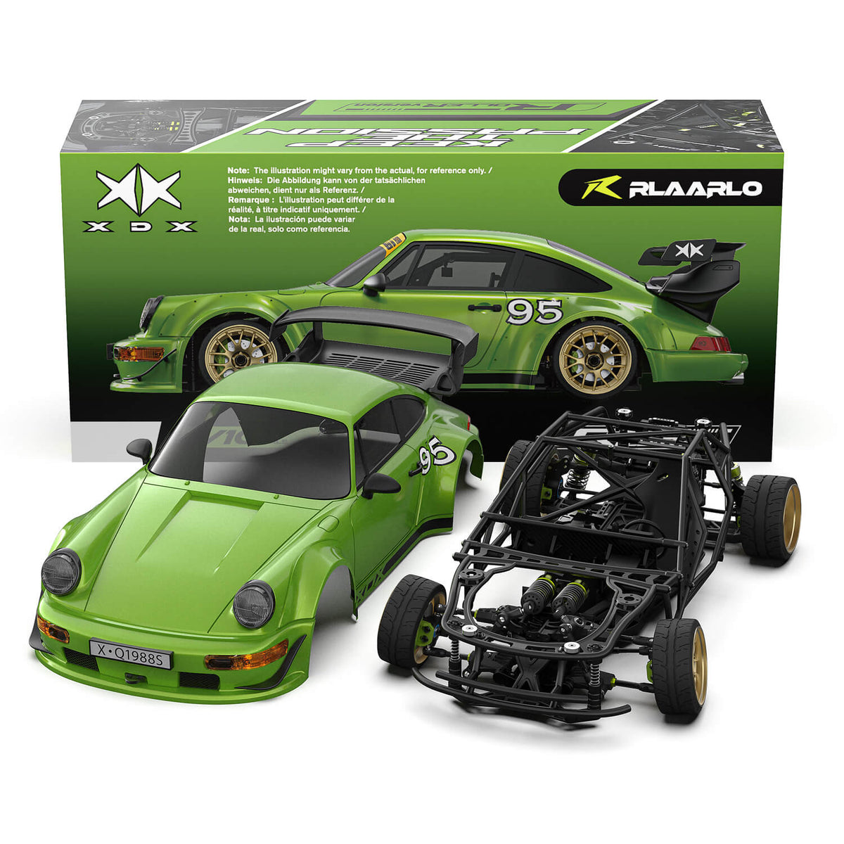 1/10 RWD RC Drift XDX-964 Roller (Without Electric Parts)