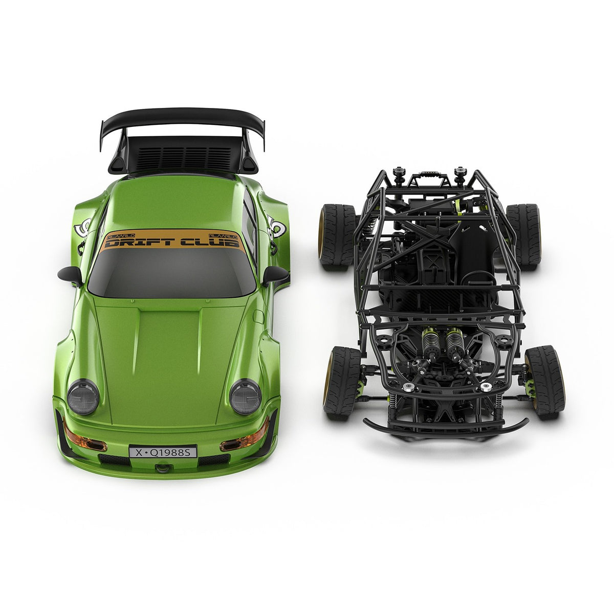 1/10 RWD RC Drift XDX-964 Roller (Without Electric Parts)