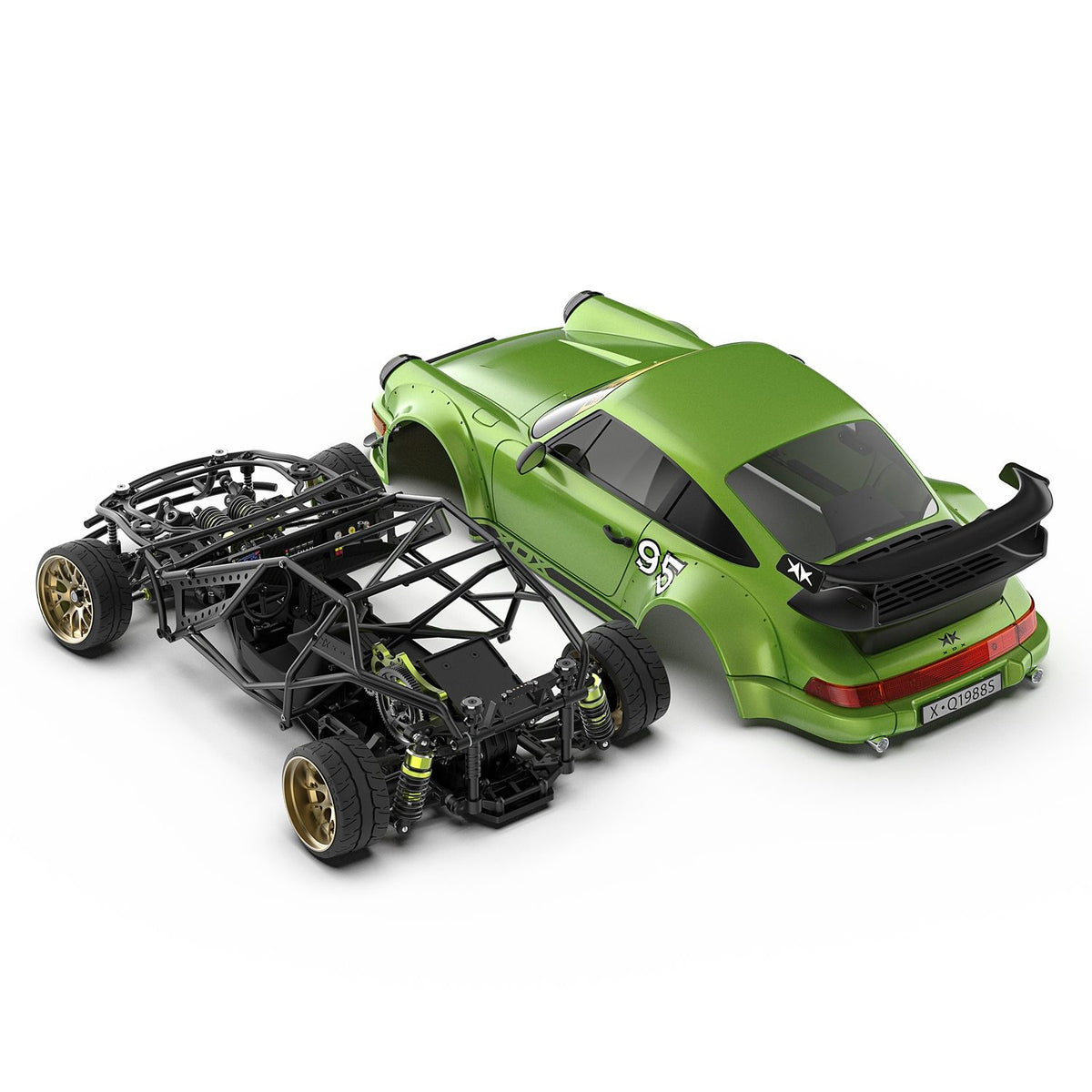 1/10 RWD RC Drift XDX-964 Roller (Without Electric Parts)
