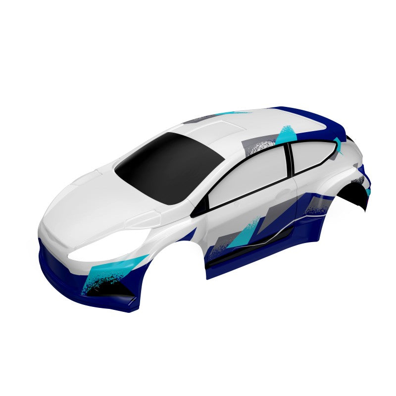 Rlaarlo RC Car White XTS Rally 1.2mm PC Car Body For XTS-F10 RC Rally Car