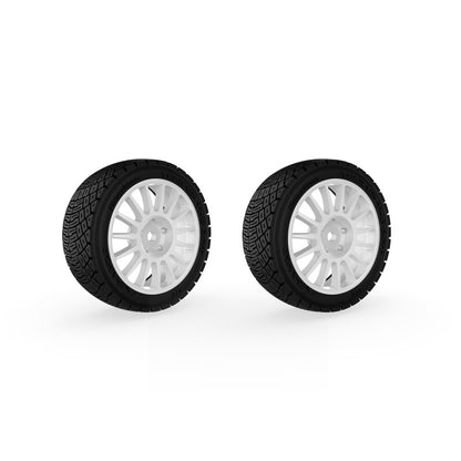 Assembled Wheel Set(2 PCS) For XTS-F10 RC Rally Car