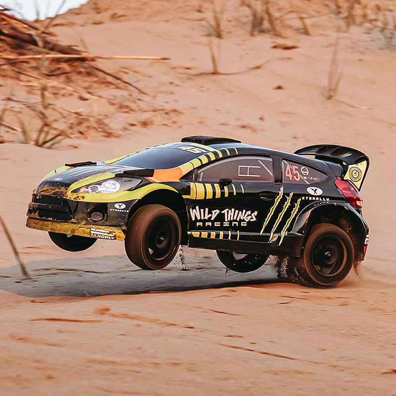 Rlaarlo RC Car Rlaarlo 1/10 Scale RTR 4WD Carbon Fiber Brushless RC Rally Car | XTS-F10