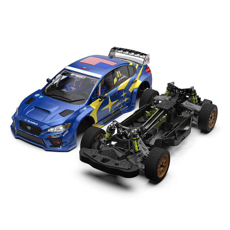 Rlaarlo RC Car Rlaarlo 1/10 Carbon Fiber RC Rally Car XTS-S10 Roller(Without Electric Parts)