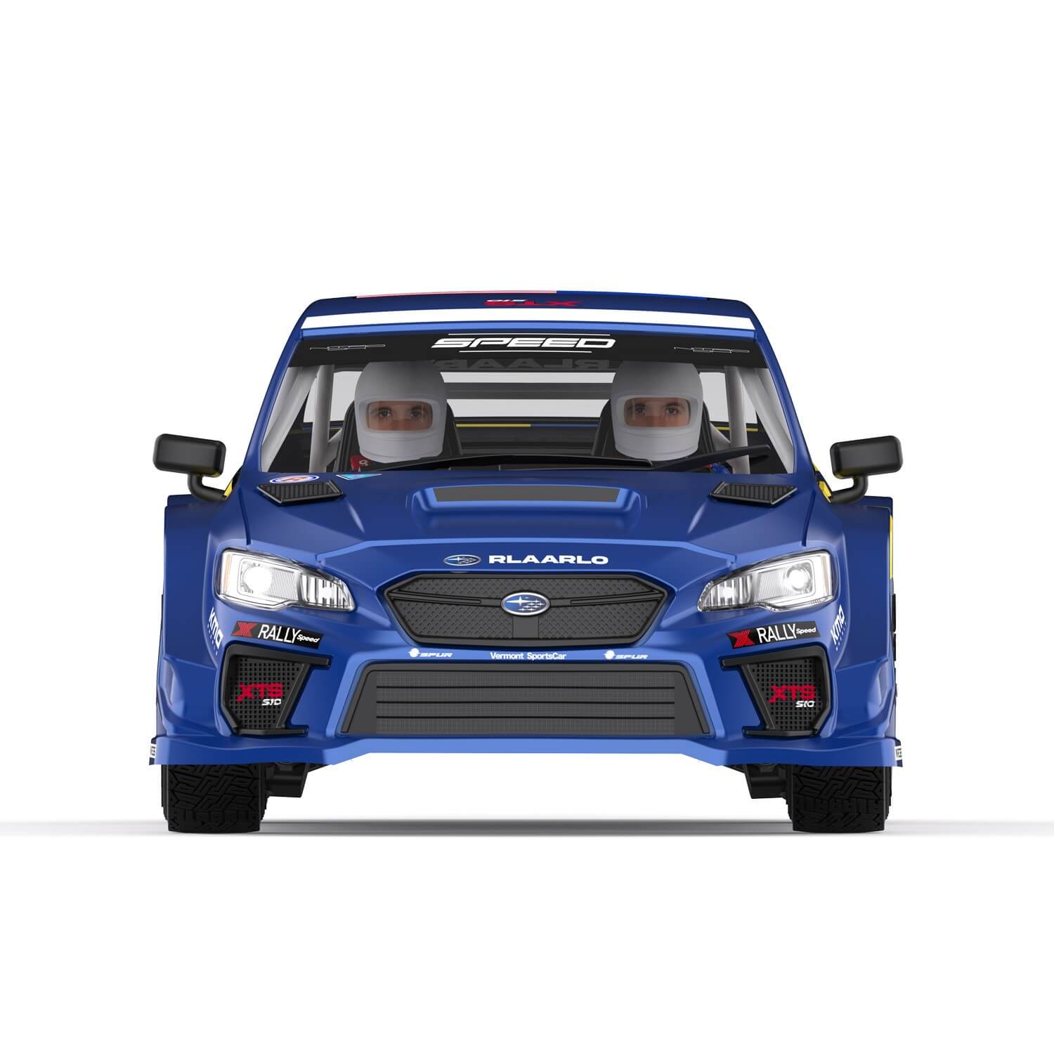 Rlaarlo 1/10 Scale RTR 4WD Carbon Fiber Brushless RC Rally Car | XTS-S10