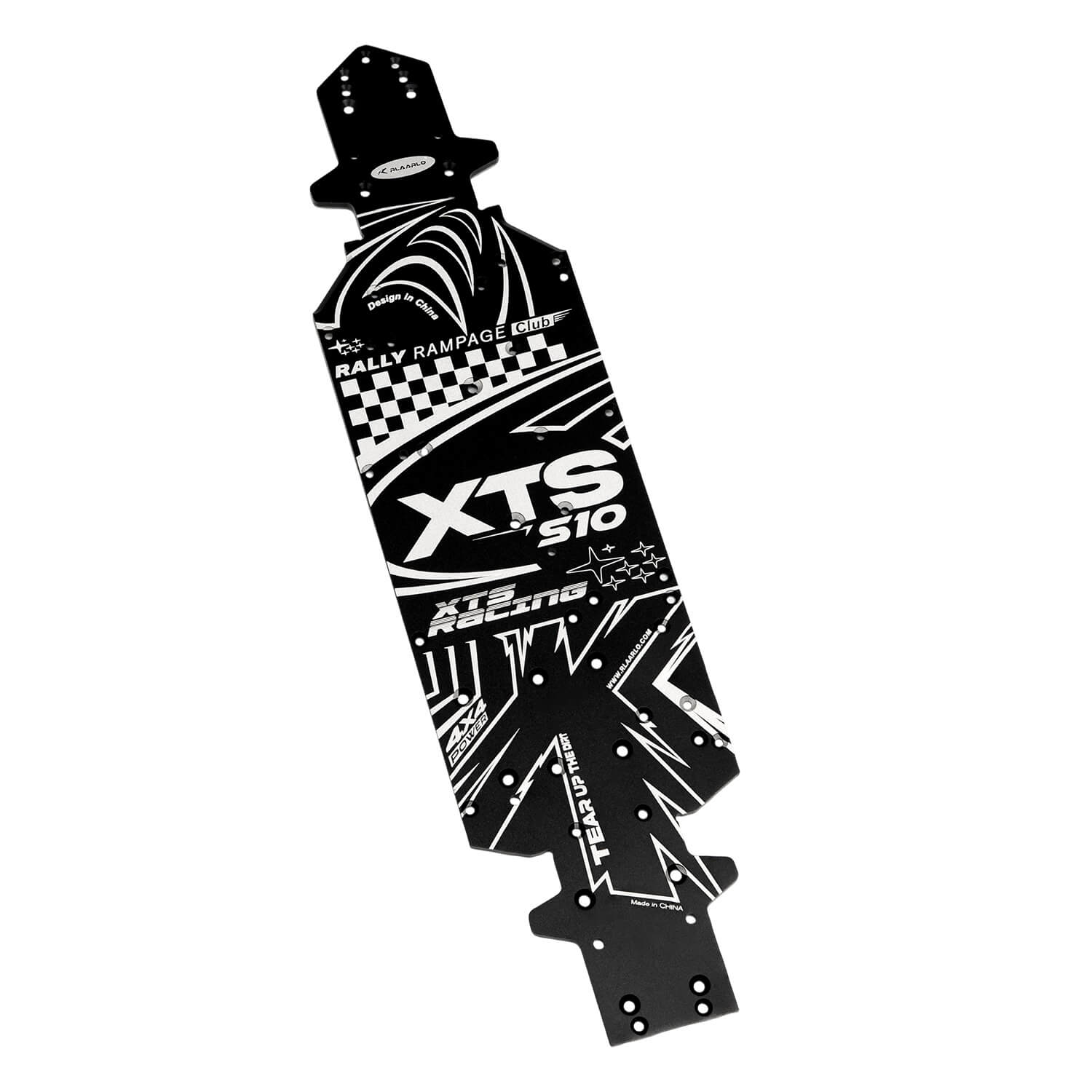 6061 Aluminum Alloy Chassis For XTS-S10 RC Rally Car