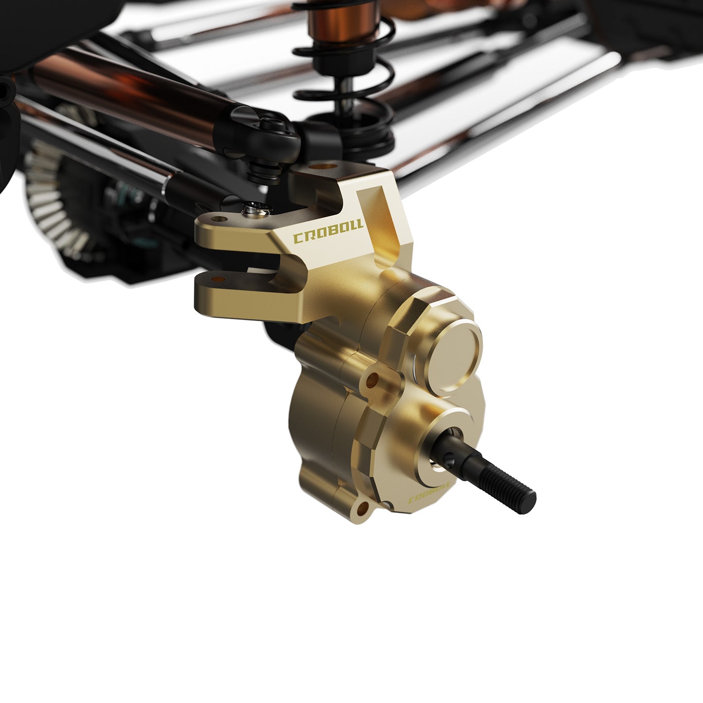AXSPEED Für RC 1/18 TRX4-M Messing Gegengewicht Diff Abdeckung C-Nabe AXSPEED Für RC 1/18 TRX4-M Messing Gegengewicht Diff Abdeckung C-Nabe