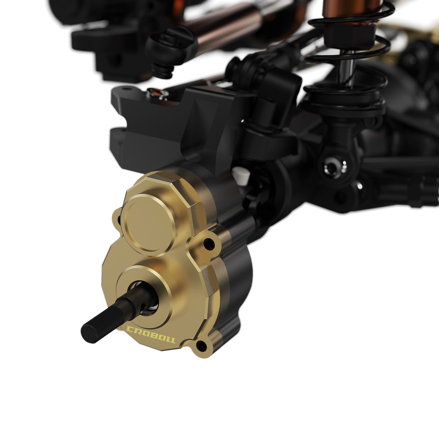 Brass Rear Portal Housing Inner for 1/7 RC Crawler