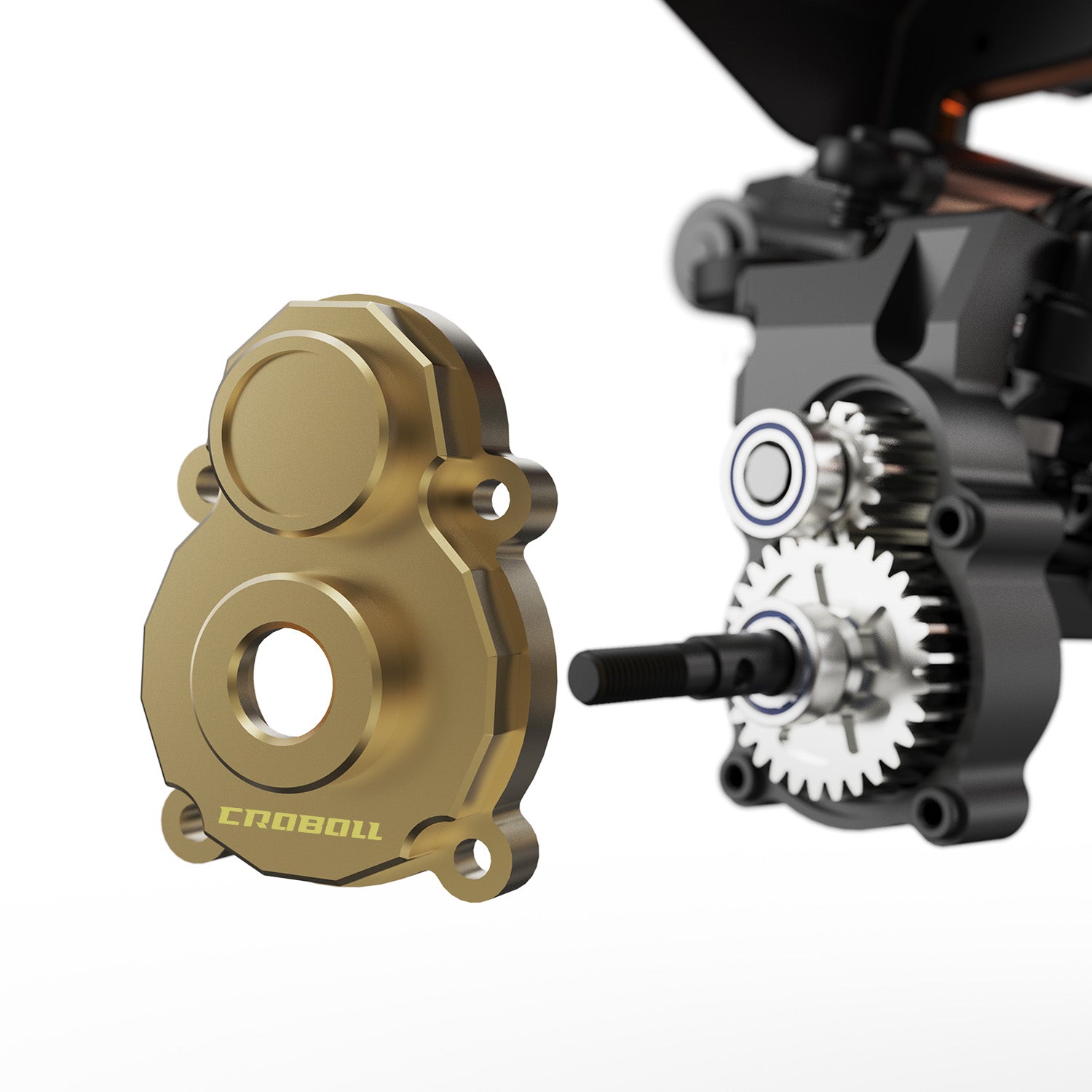 Rlaarlo RC Car Brass Rear Portal Housing Inner for 1/7 RC Crawler