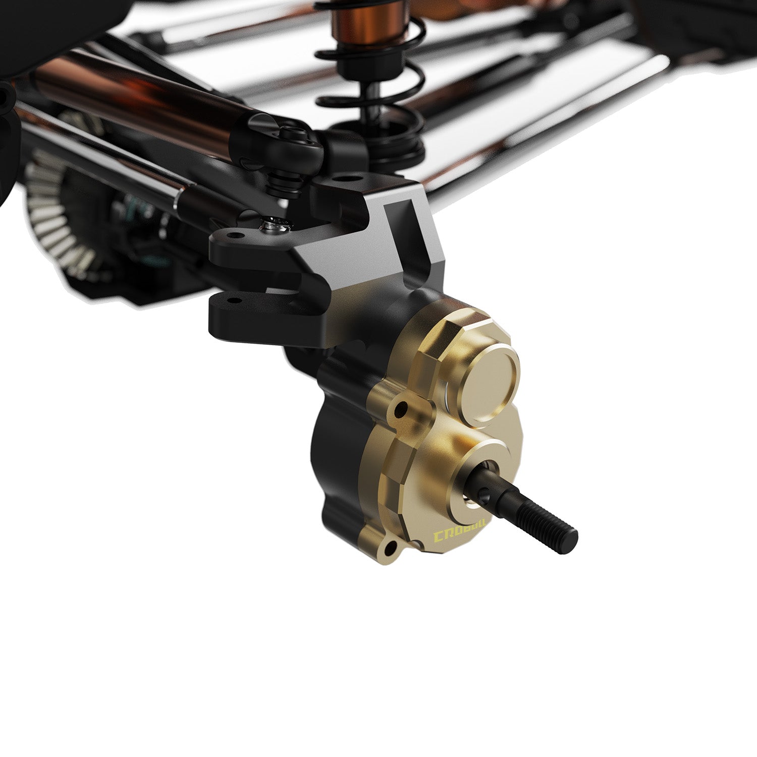 Brass Rear Portal Housing Inner for 1/7 RC Crawler