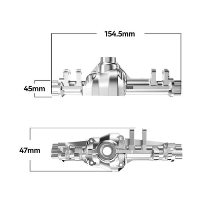 Metal Front Portal Housing Axle For 1/7 RC Crawler