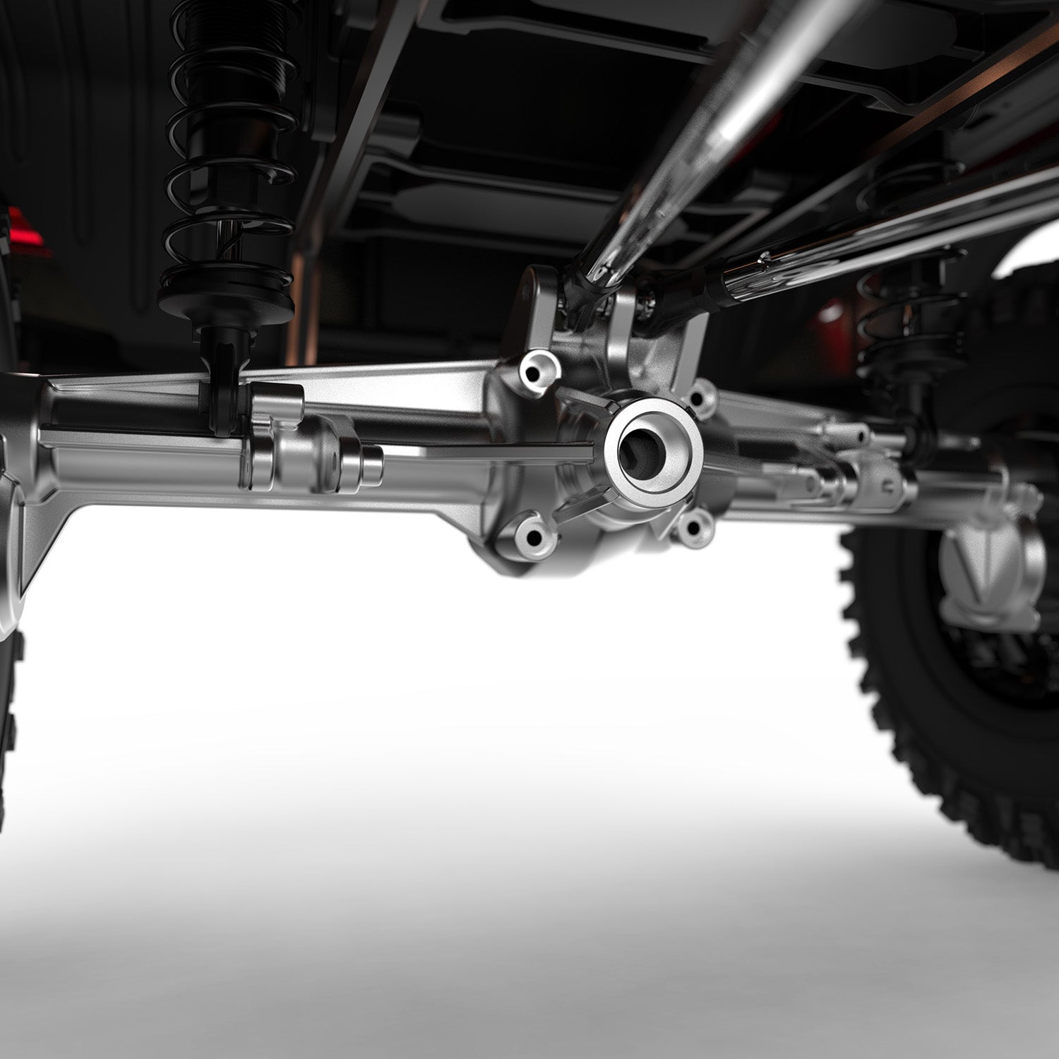 Metal Rear Portal Housing Axle For 1/7 RC Crawler