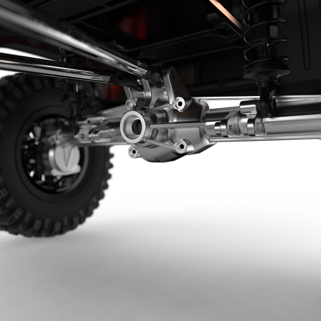 Metal Rear Portal Housing Axle For 1/7 RC Crawler
