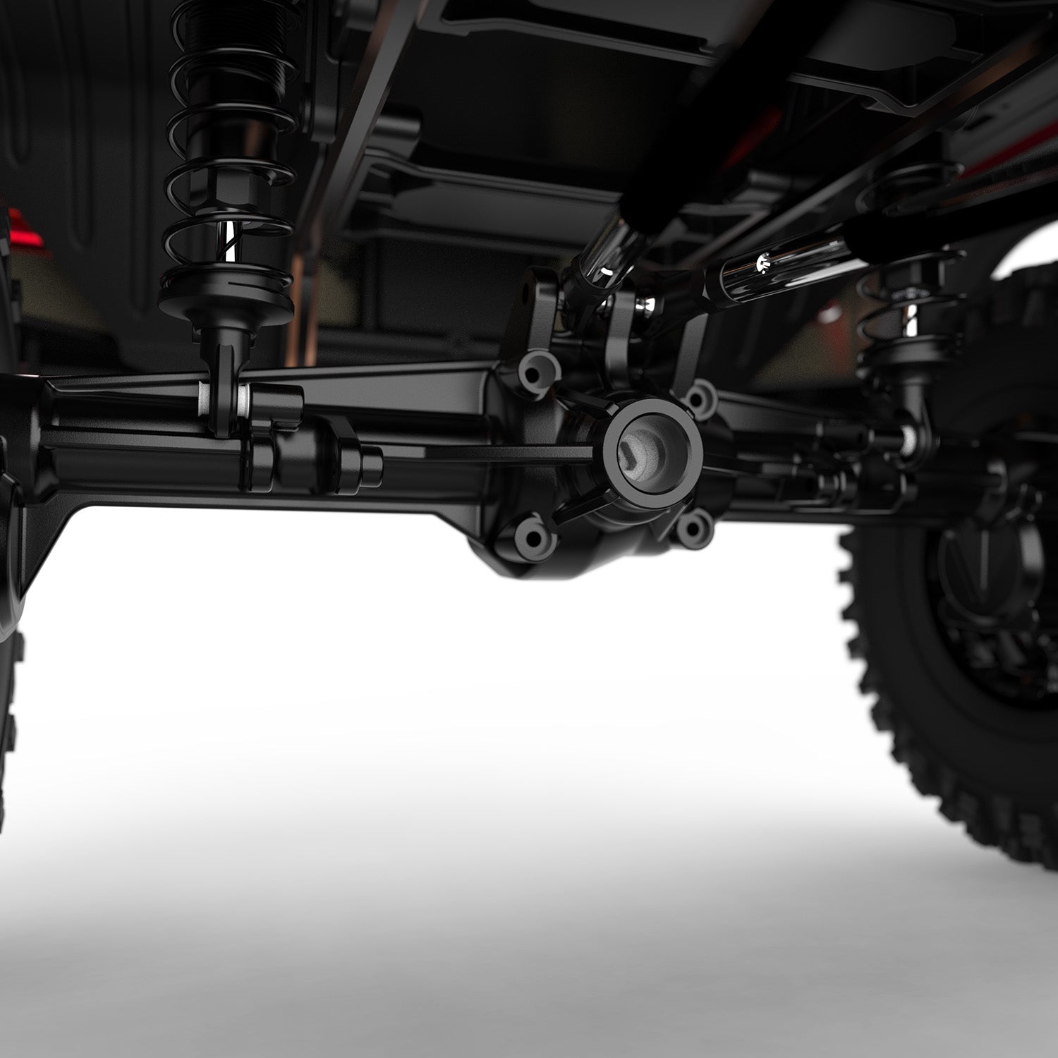 Metal Rear Portal Housing Axle For 1/7 RC Crawler