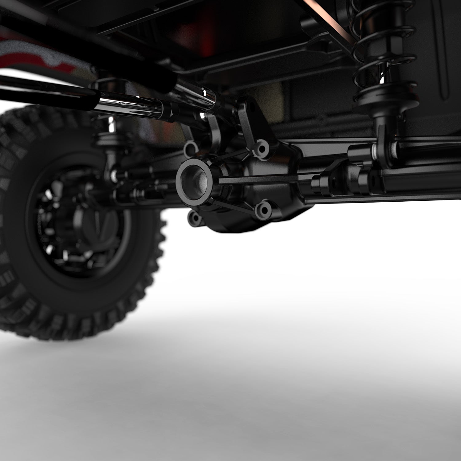 Metal Rear Portal Housing Axle For 1/7 RC Crawler