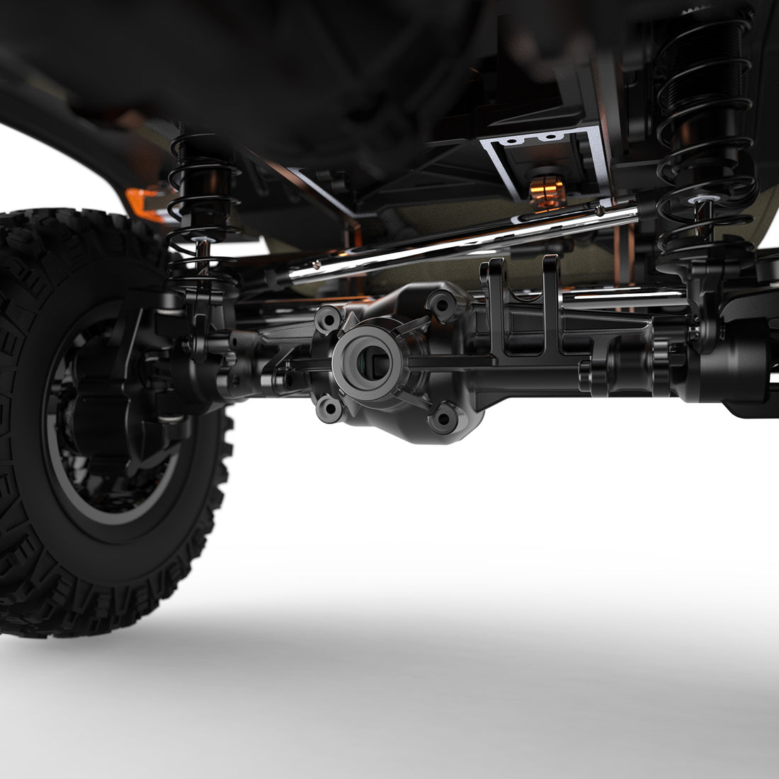 Metal Front Portal Housing Axle For 1/7 RC Crawler