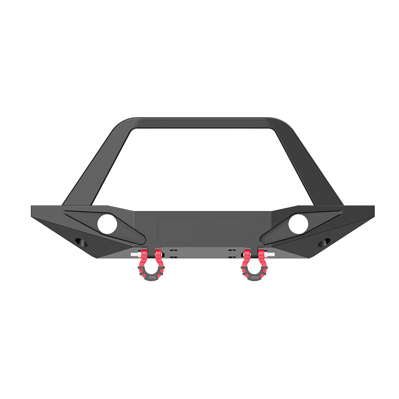 Rlaarlo RC Car Stubby Front Bumper with Bull Bar Hoop for MK-07