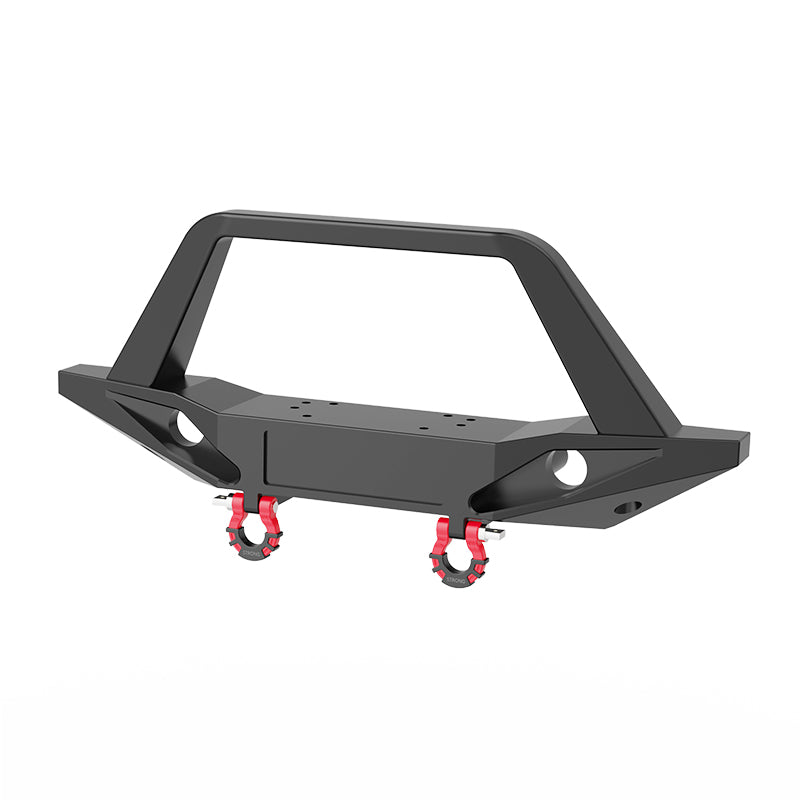 Rlaarlo RC Car Stubby Front Bumper with Bull Bar Hoop for MK-07