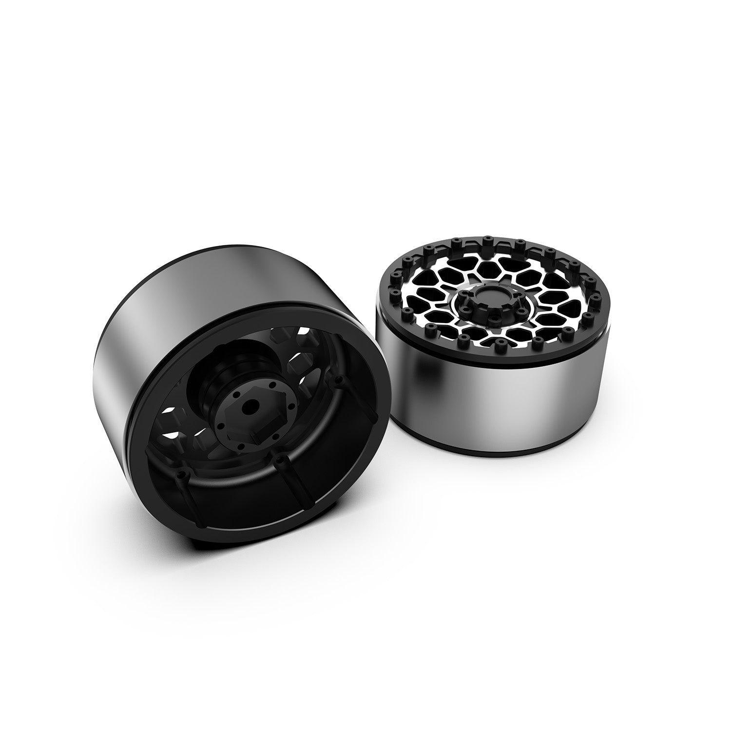 Rlaarlo RC Car Aluminum Wheel Hub(4pcs) for 1/7 RC Crawler