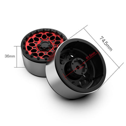 Aluminum Wheel Hub(4pcs) for 1/7 RC Crawler